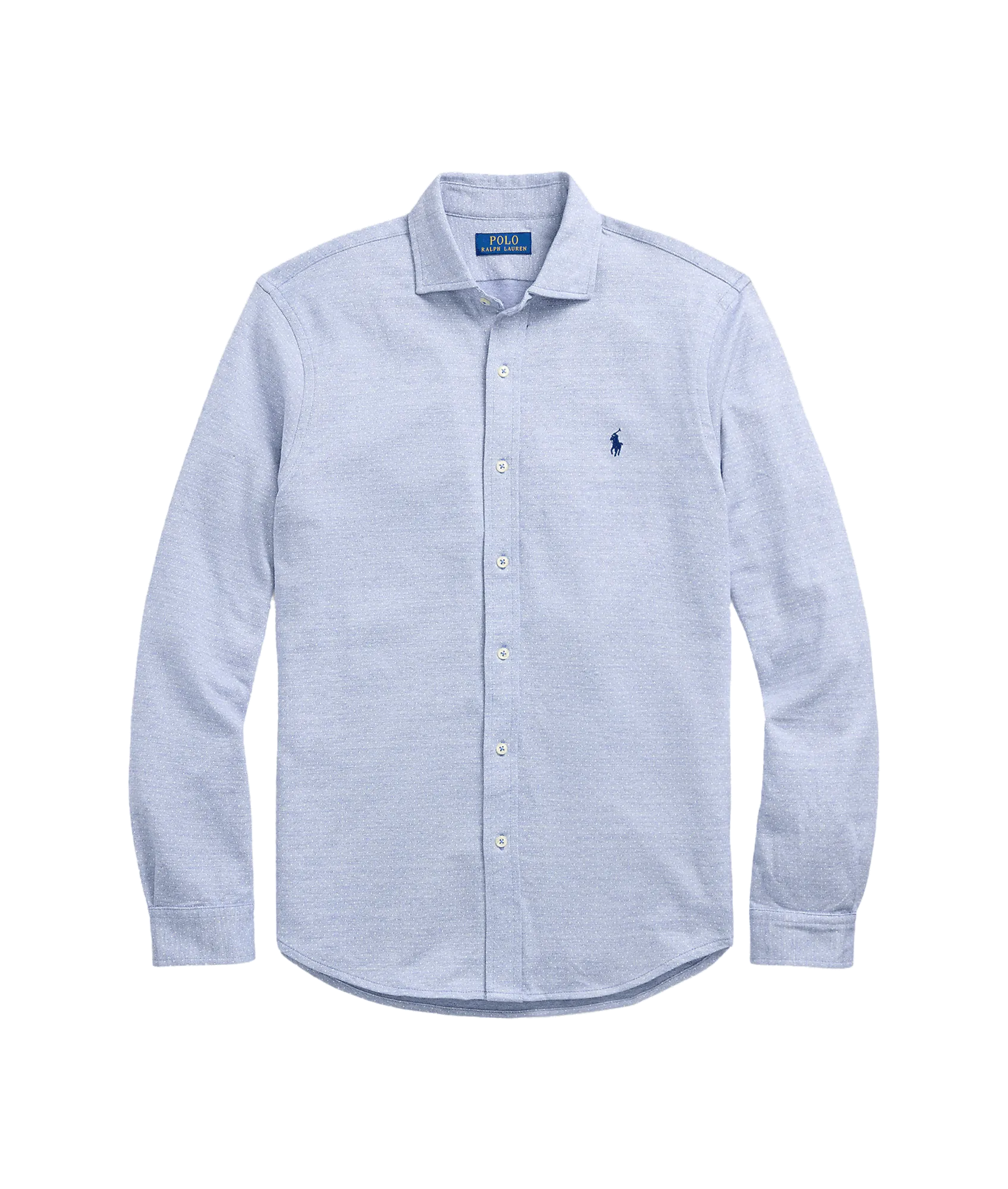 Dot Jacquard Shirt - Blue