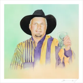 “Drinking the Alien” signed print
