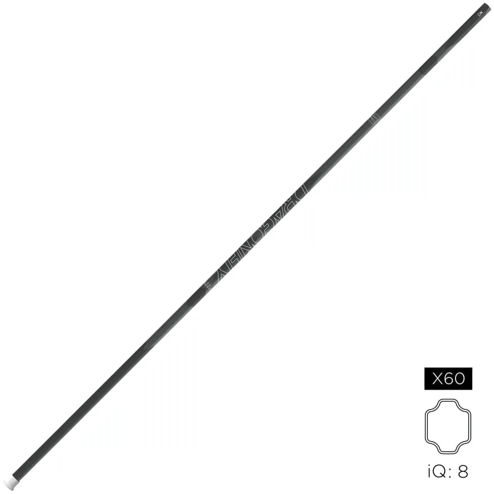 Epoch Dragonfly Elite II X60 iQ8 Composite Defense Lacrosse Shaft