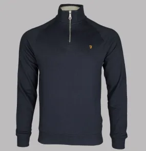Farah Jim 1/4 Zip Sweatshirt True Navy