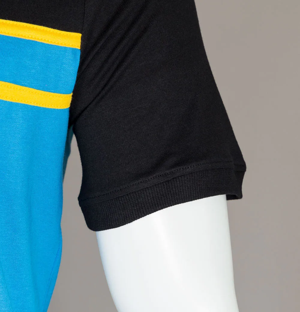 Fila Vintage Baldi T-Shirt Blue Aster