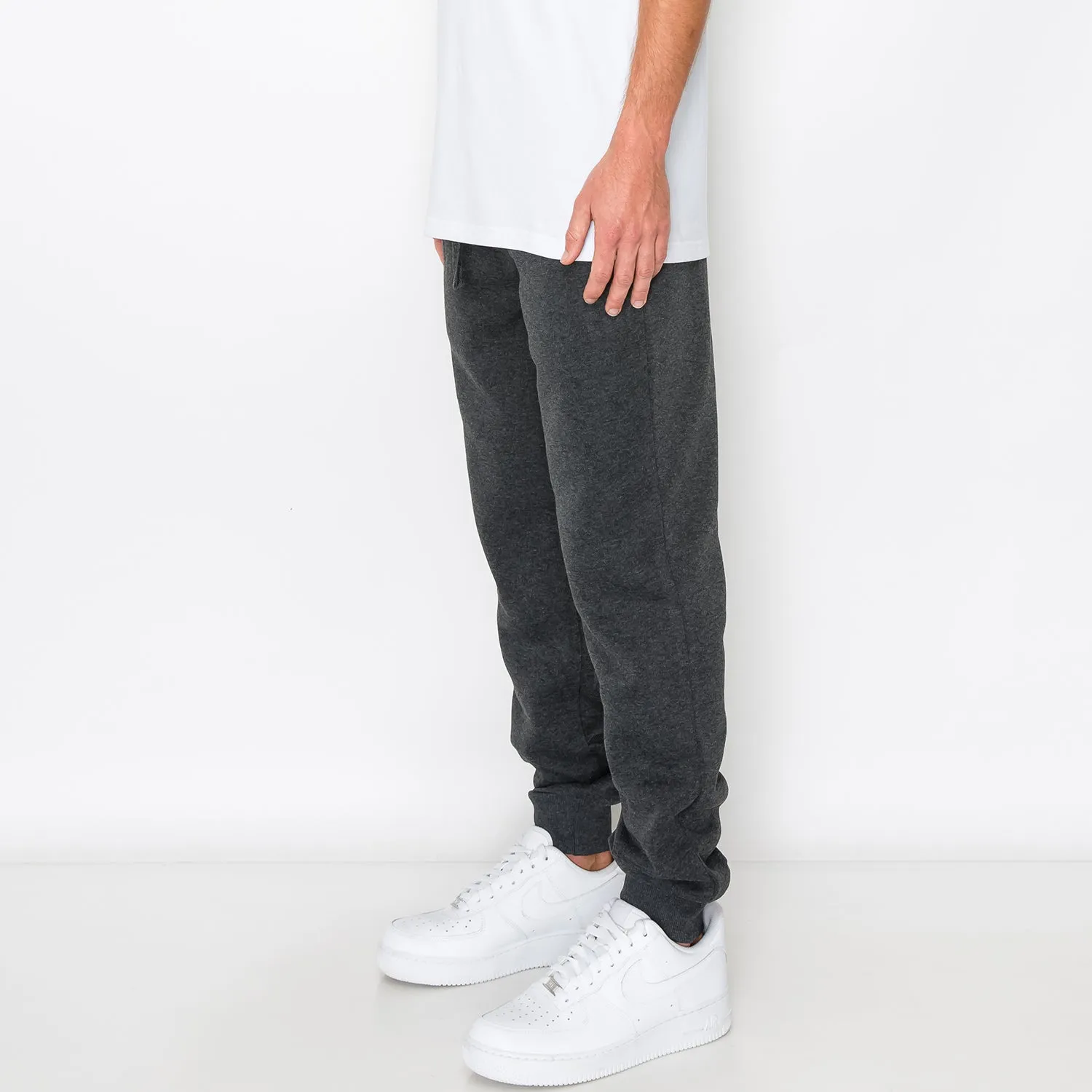 FL71 Solid Color Fleece Jogger (Open Pack)