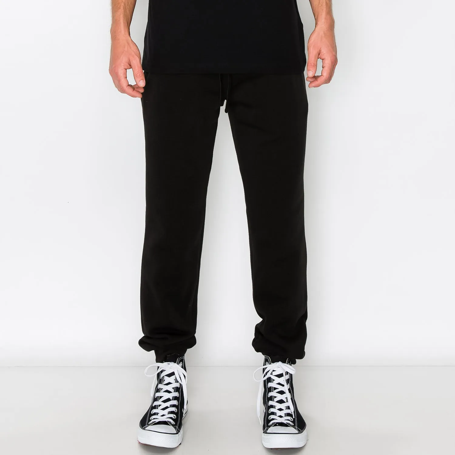 FL71 Solid Color Fleece Jogger (Open Pack)