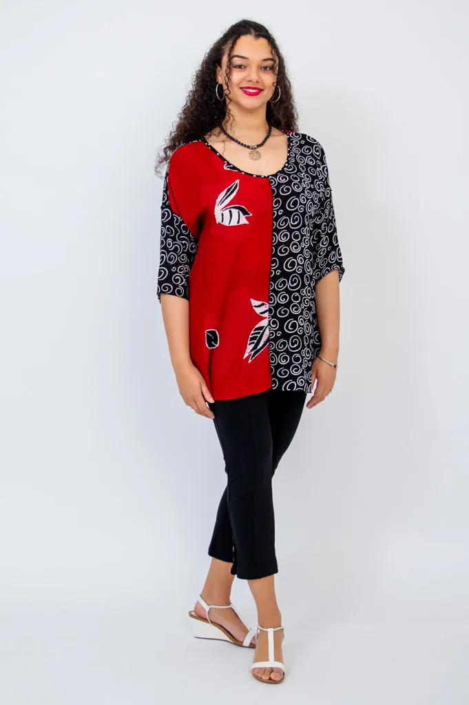 Gayle Top, Lattice Mix