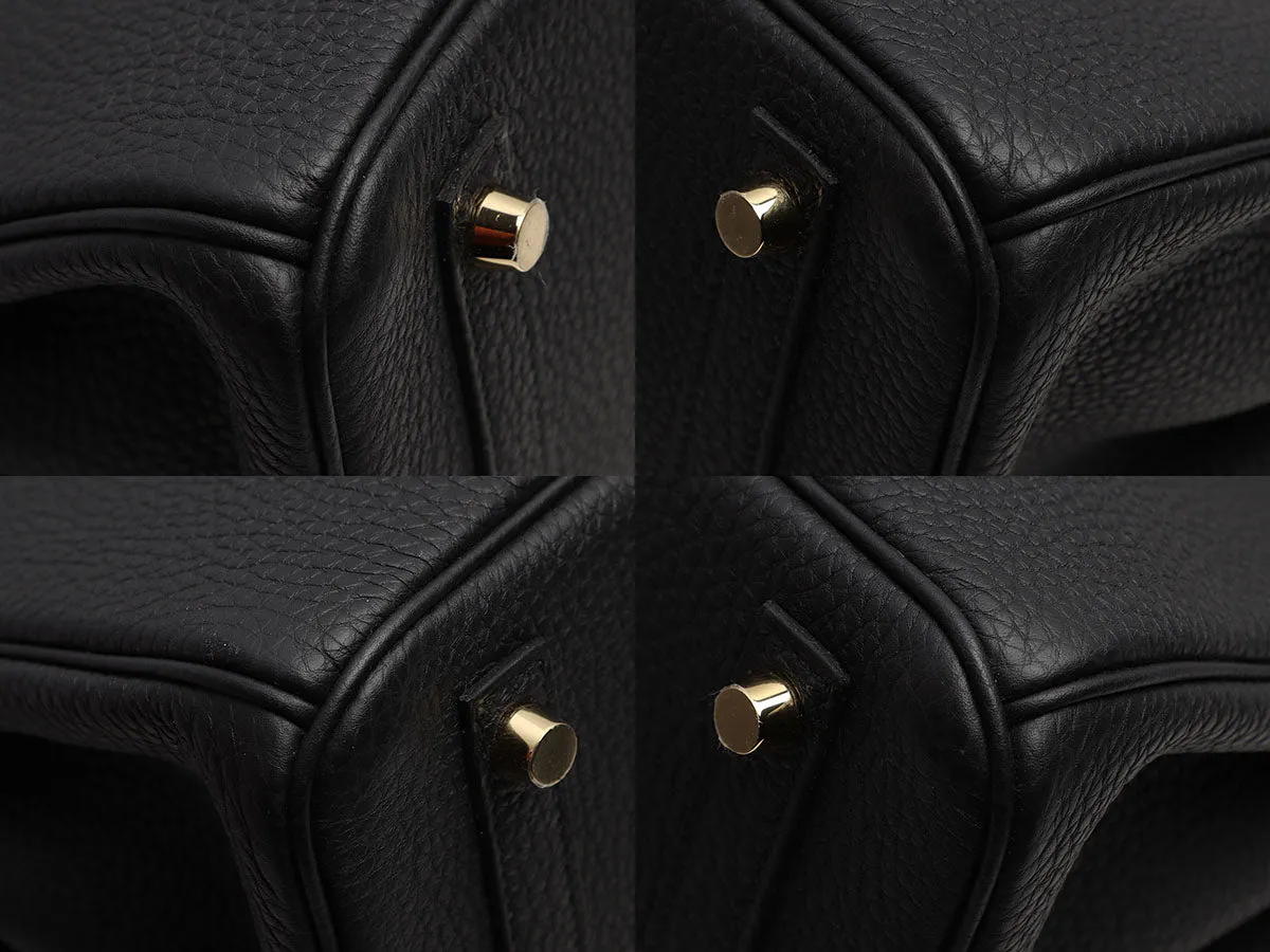 Hermès Black Togo Birkin 3-in-1 30cm