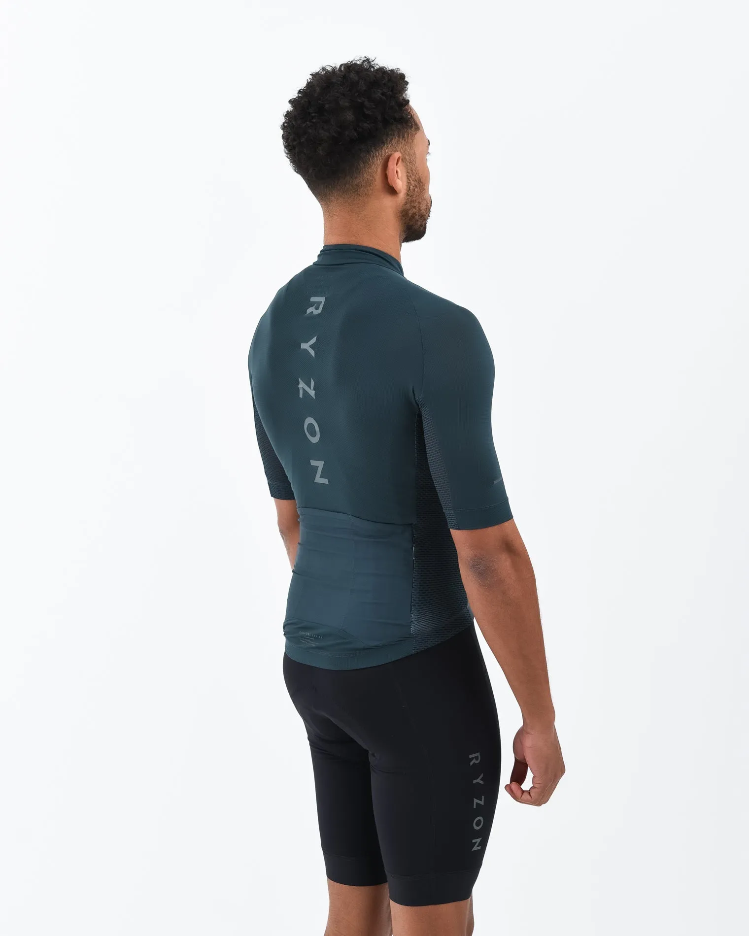 Iridescent Cycling Mesh Jersey Men
