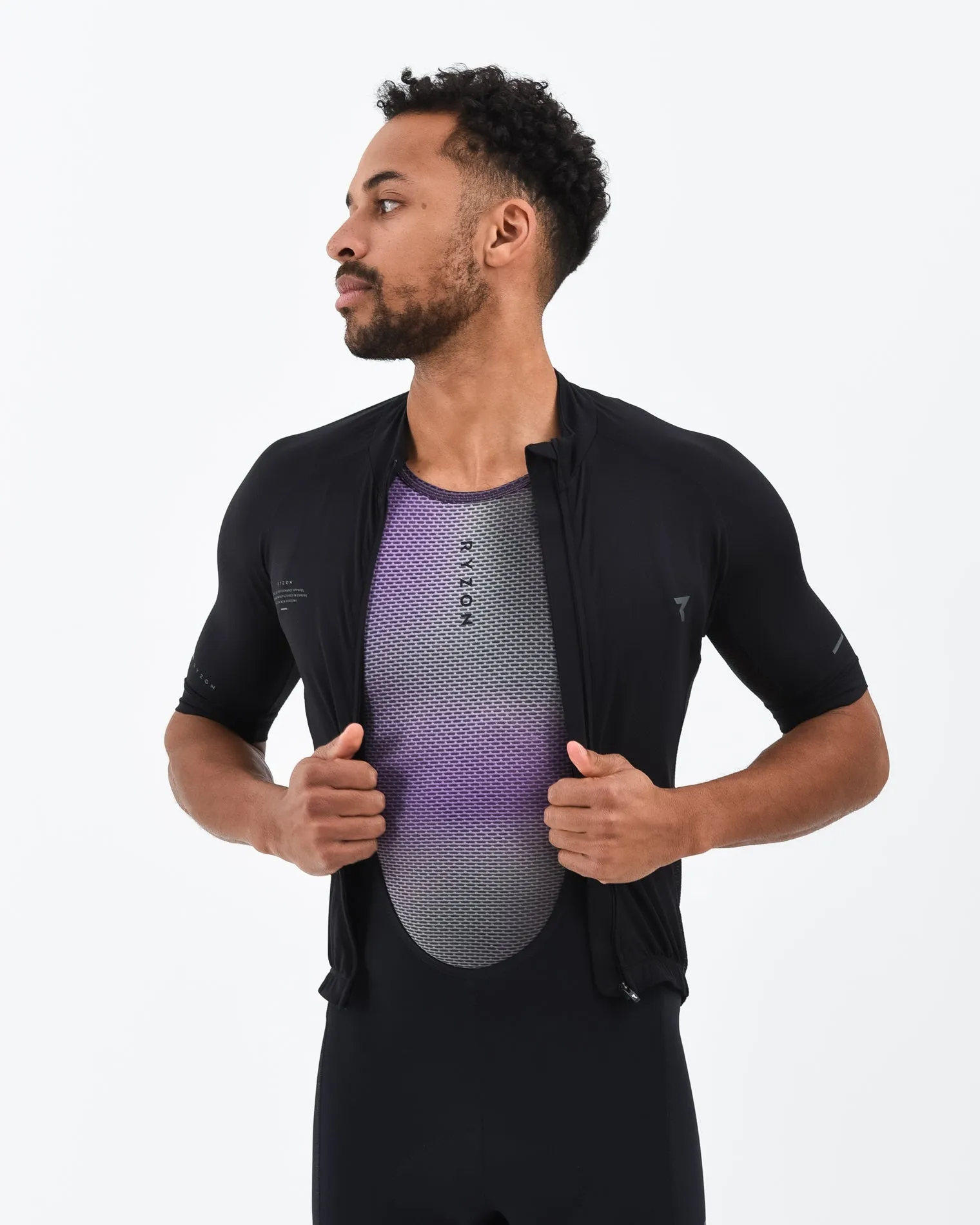 Iridescent Cycling Mesh Jersey Men