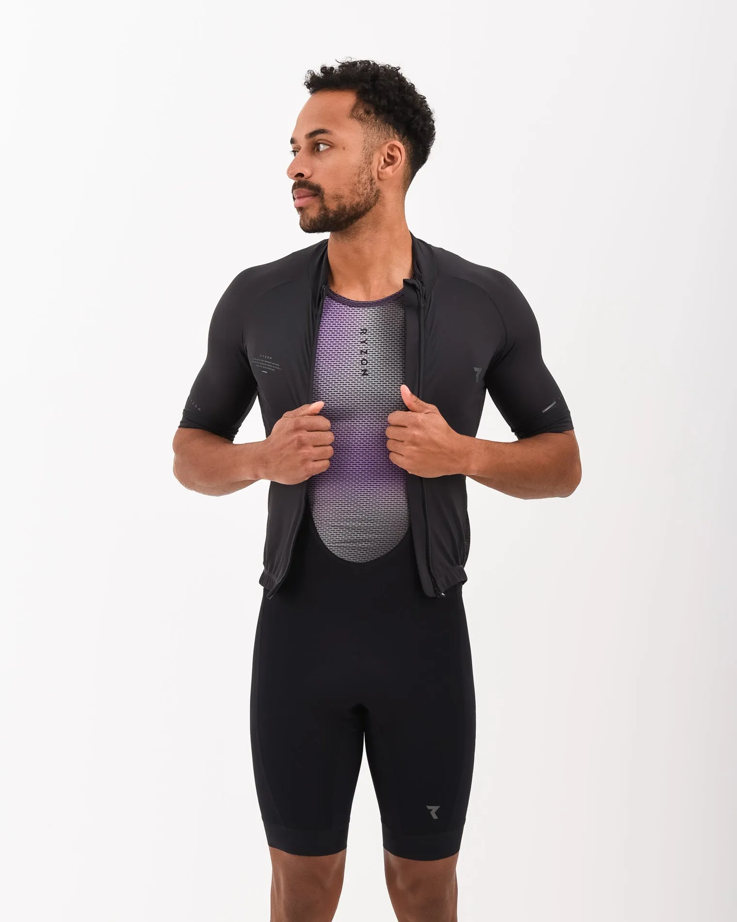 Iridescent Cycling Mesh Jersey Men