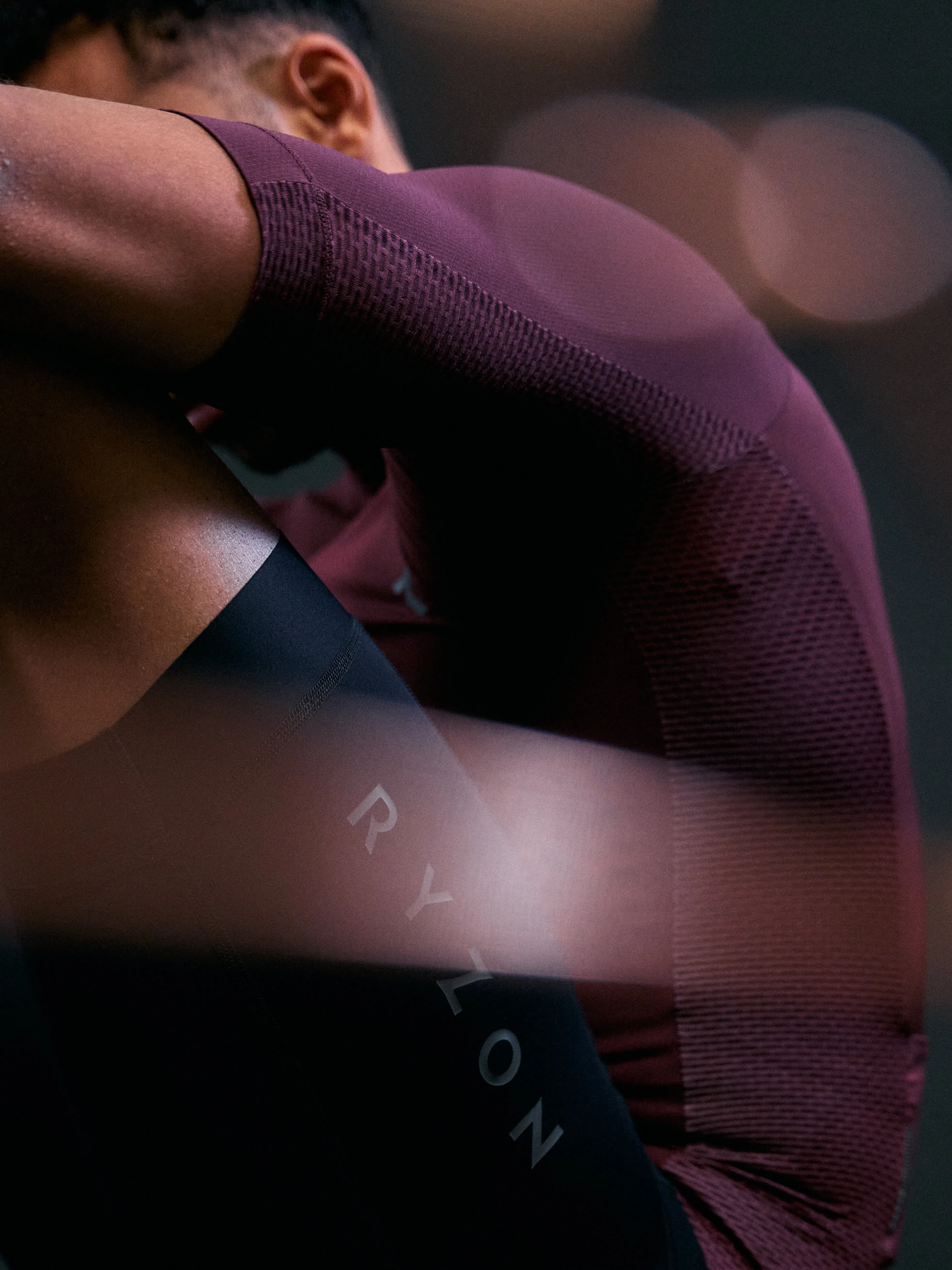 Iridescent Cycling Mesh Jersey Men