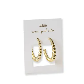 JAXKELLY | Large Ball Hoops