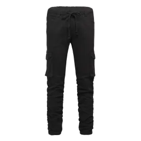 JG807 Bungee Cargo Jogger Pants