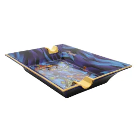 Large Ashtray Koi Fish Blue