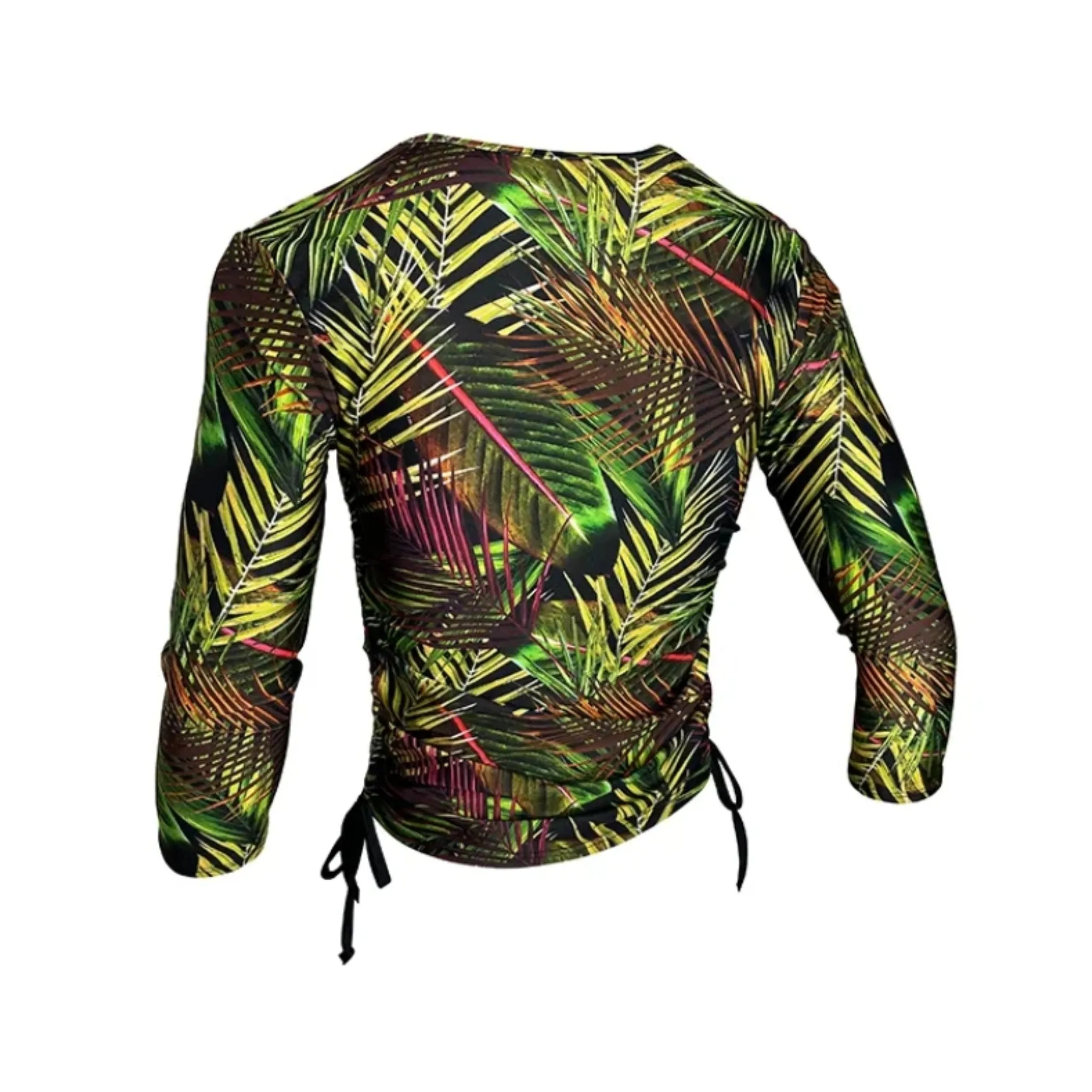 Leah Swim Top: Palm