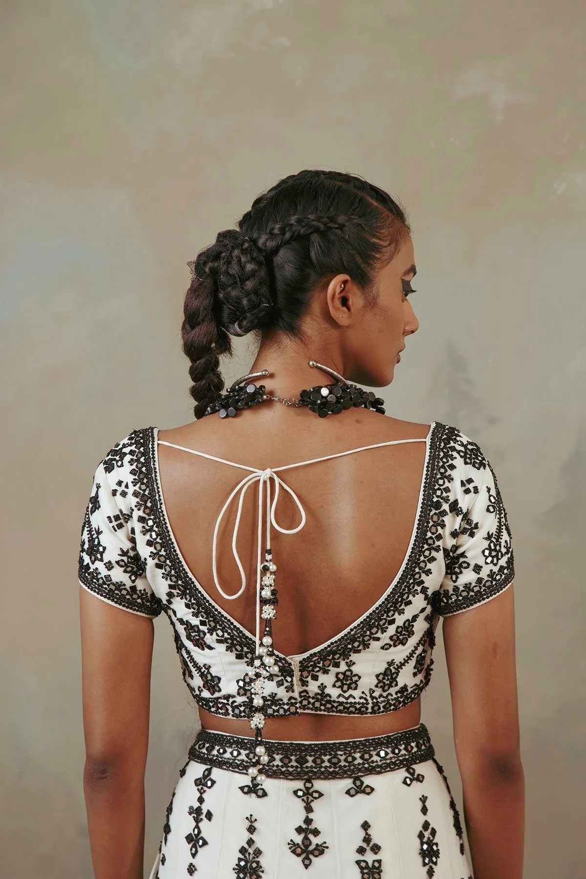 Masakali Embroidered Net Lehenga