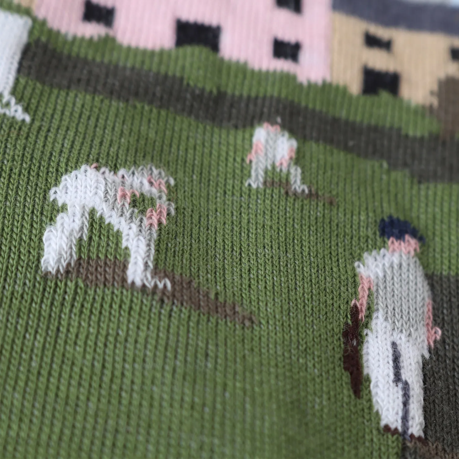 Men's Cricket Scene Cotton Socks