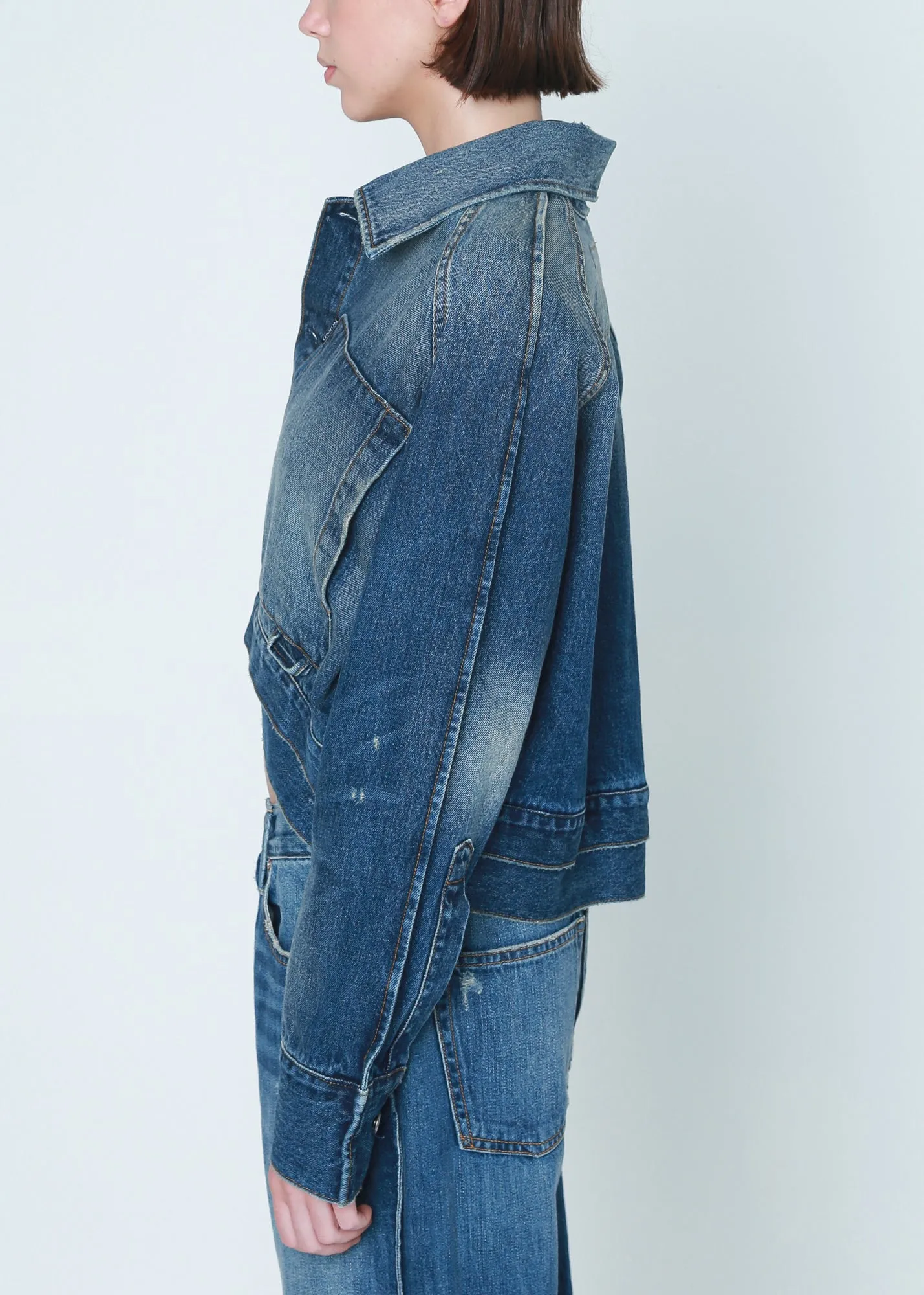 Mila Oversized Cropped Jacket
