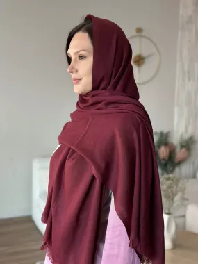 Modal Essential Hijab / Stole - Pepper Corn Hijab