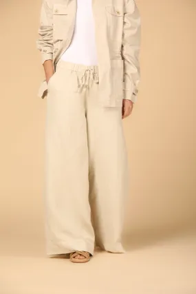 Portofino women's chino pants in linen and tencel relaxed
