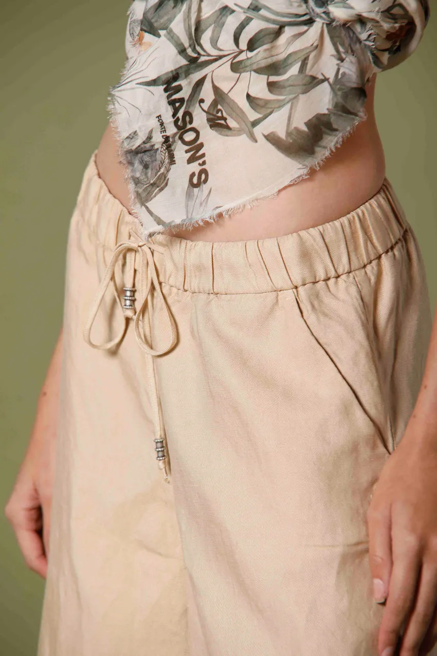Portofino women's chino pants in linen and tencel relaxed