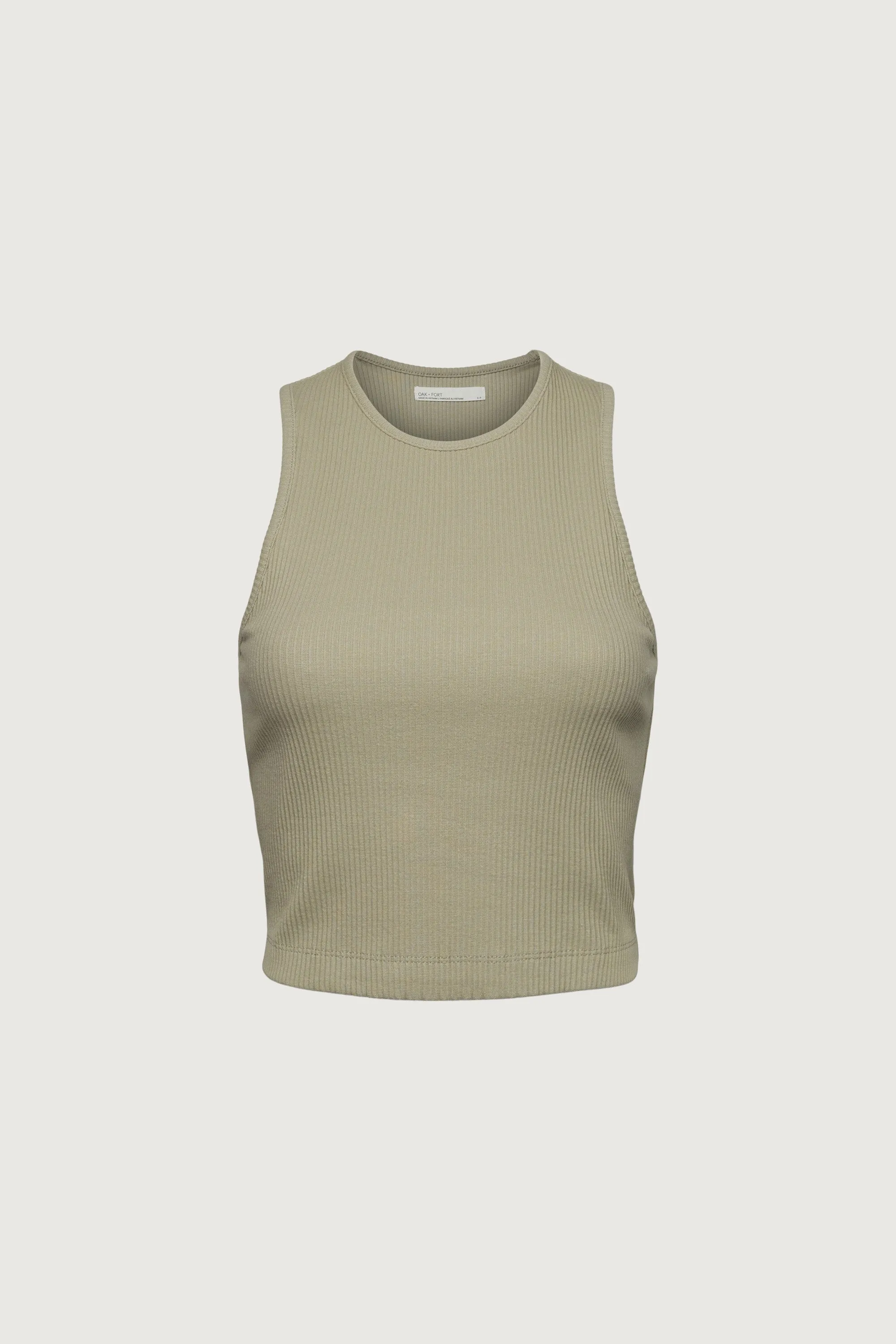RACERBACK CROPPED TANK