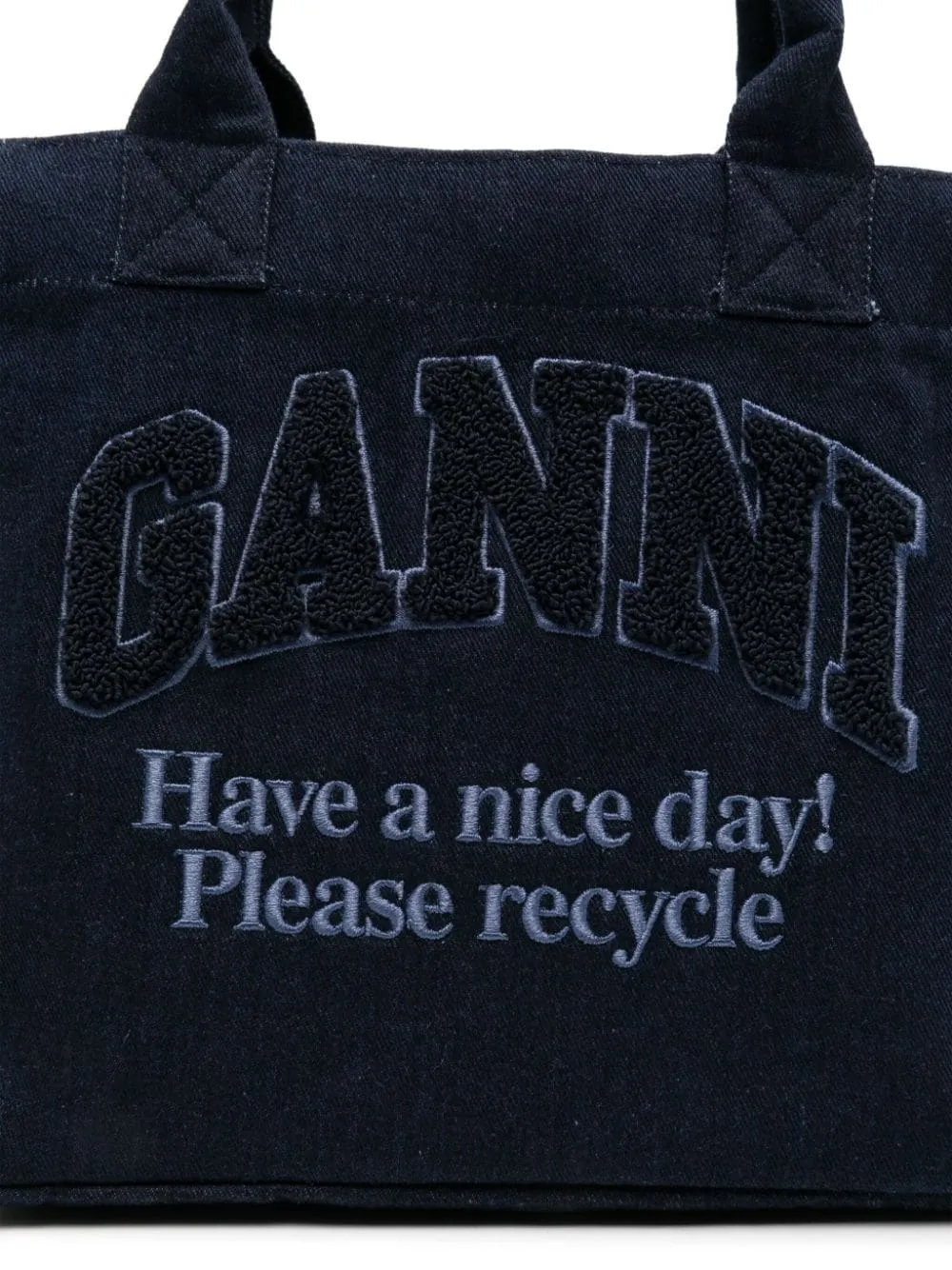 SMALL DENIM TOTE BAG