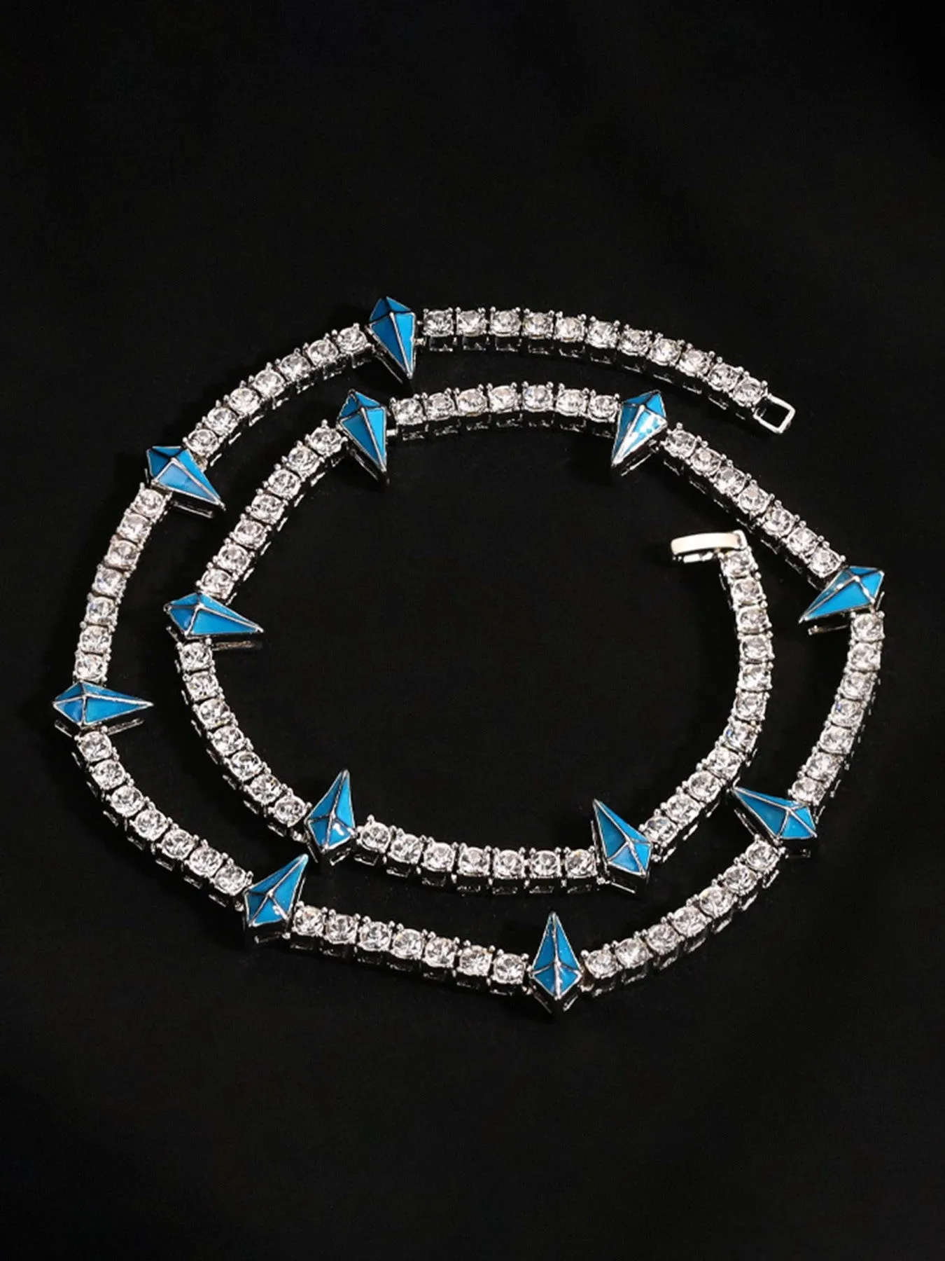 Thesupermade Hip Hop Collarbone Chain Necklace