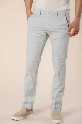 Torino Summer Color men's chino pants in cotton and tencel slim