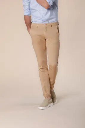 Torino Summer Color men's chino pants in cotton and tencel slim