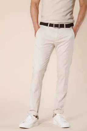 Torino Summer Color men's chino pants in cotton and tencel slim