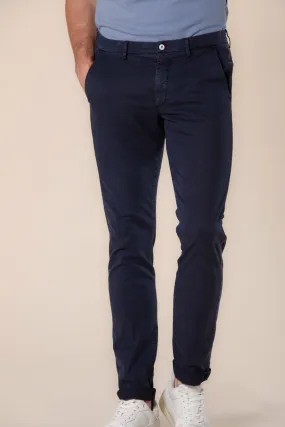 Torino Summer Color men's chino pants in cotton and tencel slim