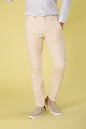 Torino Summer Color men's chino pants in cotton and tencel slim