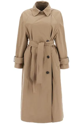 TRENCH COAT WITH SHINY CUFF DETAILS