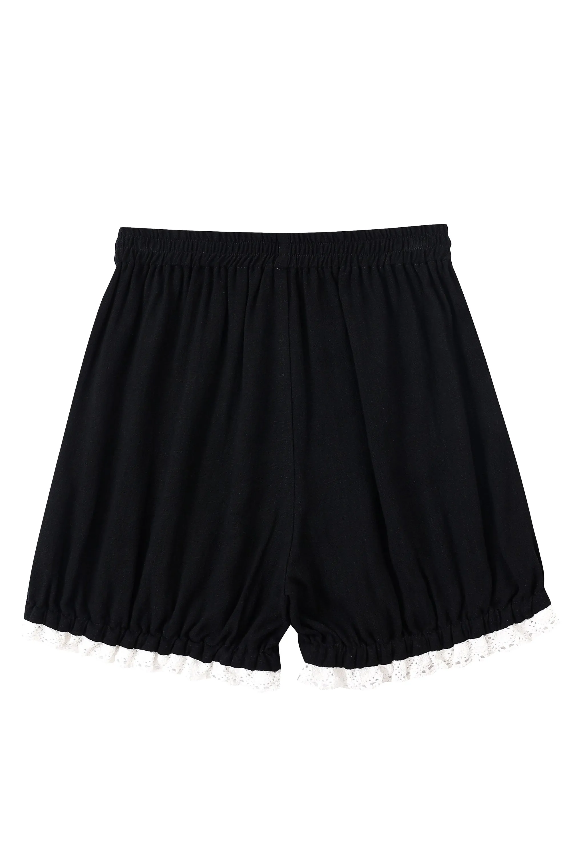 Wench Linen Bloomers Black
