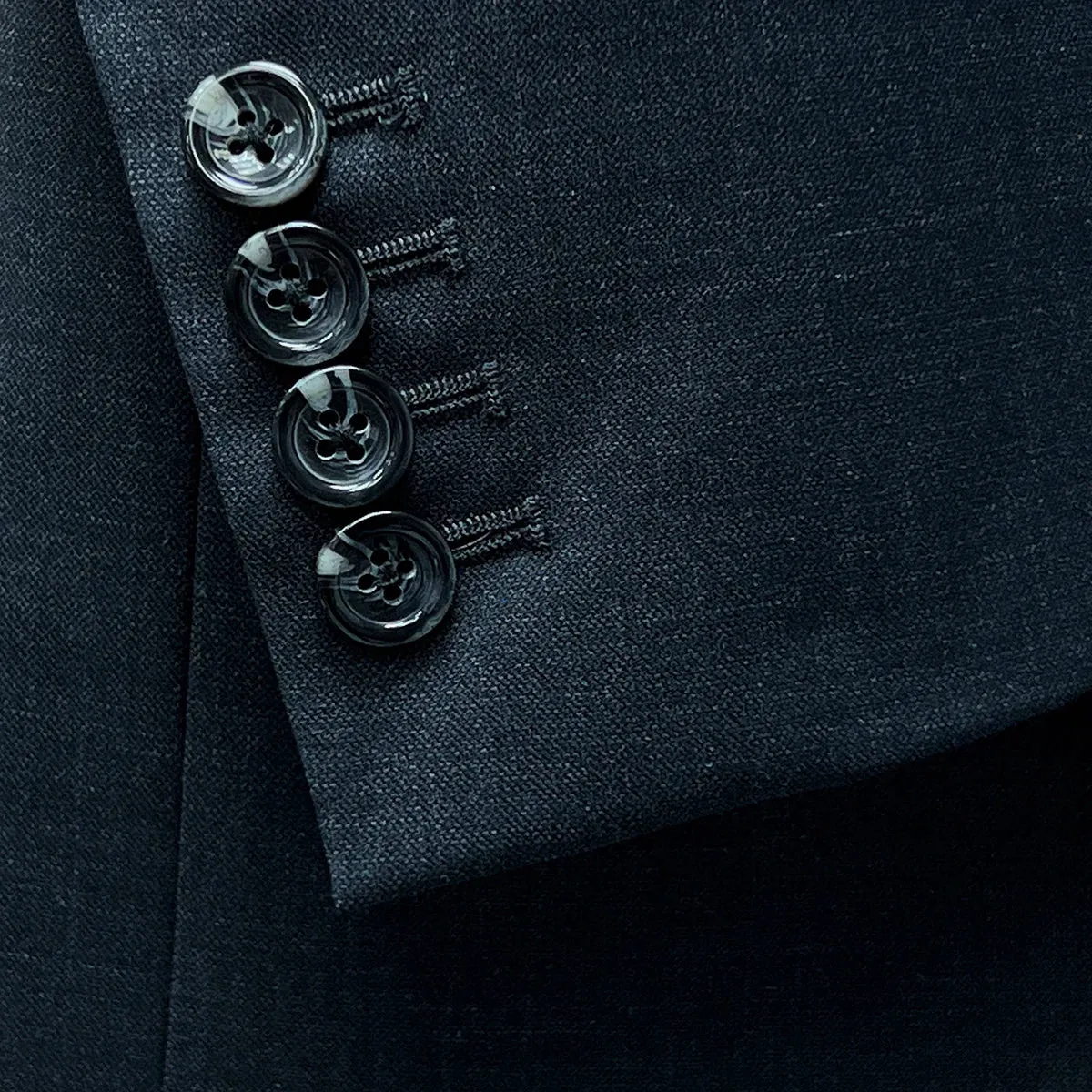 Westwood Hart Dark Grey Sharkskin Suit