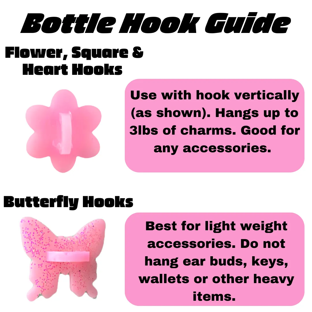 White Square Stick-On Hook