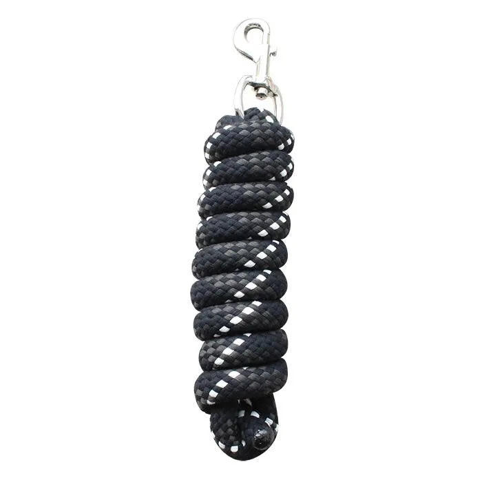 Woof Wear Head Collar and Lead Rope Set - Black